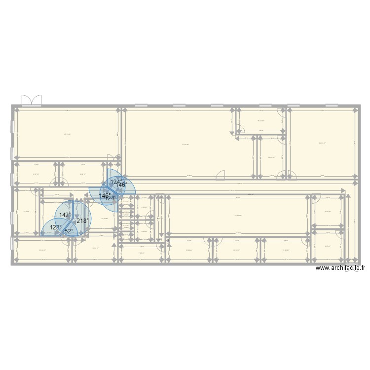 BUR KIRIAT 2. Plan de 27 pièces et 440 m2