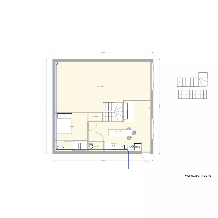 Sous sol. Plan de Sous sol. Plan de