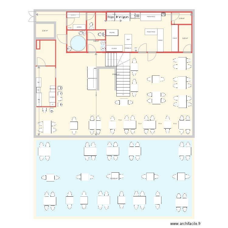 PROJET CUISINE3. Plan de 0 pièce et 0 m2