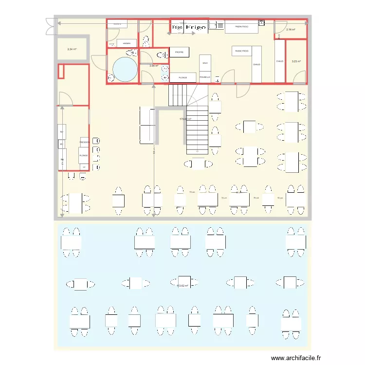 PROJET CUISINE3. Plan de 