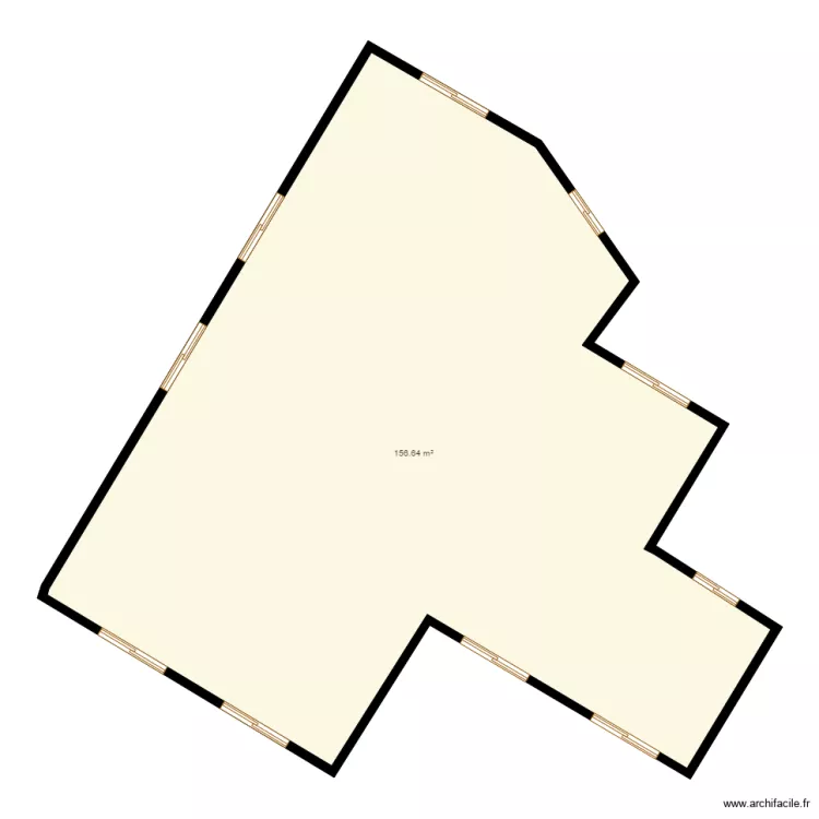 surface batie rdc. Plan de 