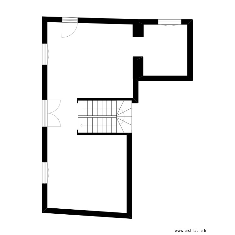 Loudun. Plan de 0 pièce et 0 m2