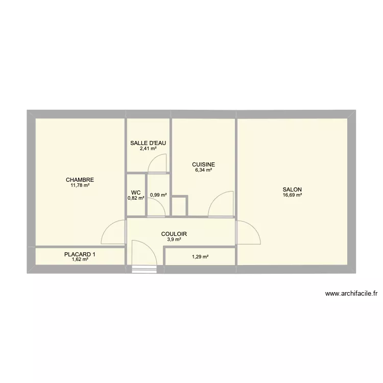 PLAN GUY HOQUET. Plan de 