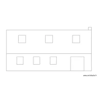 plan arri&egrave;re nord jardin