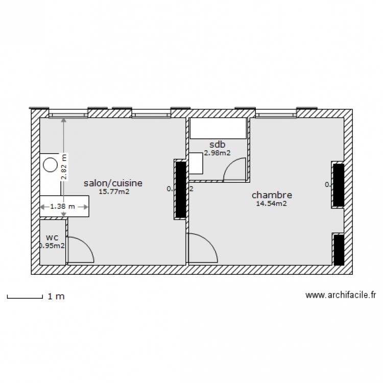 orsel futur cote. Plan de 0 pièce et 0 m2