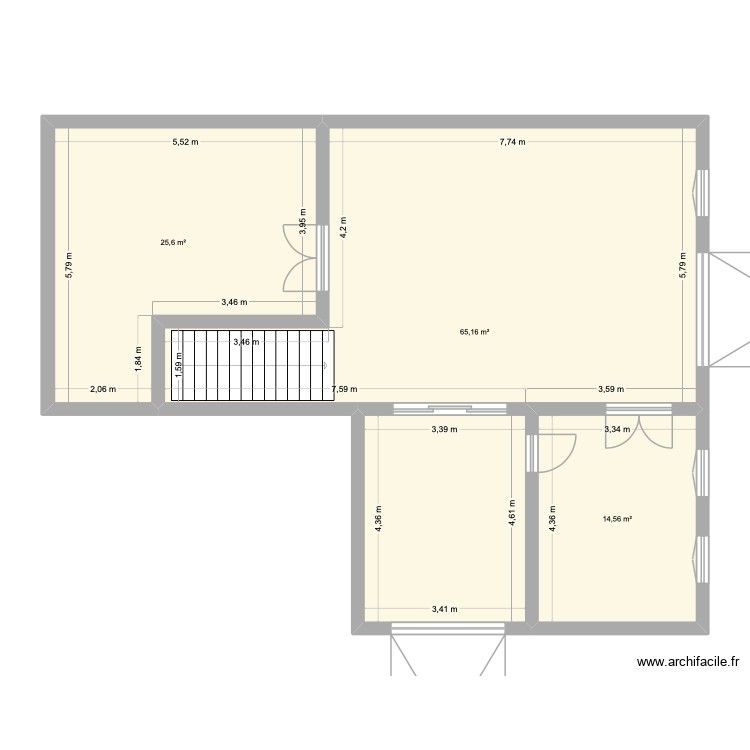 D&eacute;p&ocirc;t MC. Plan de 0 pièce et 0 m2