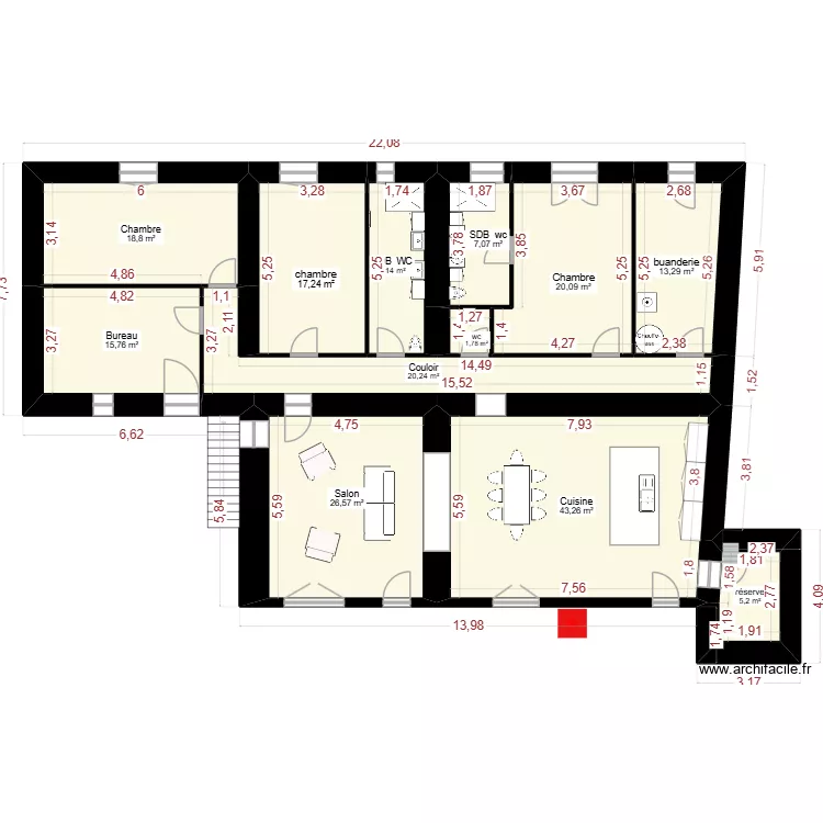 la frette elec. Plan de 