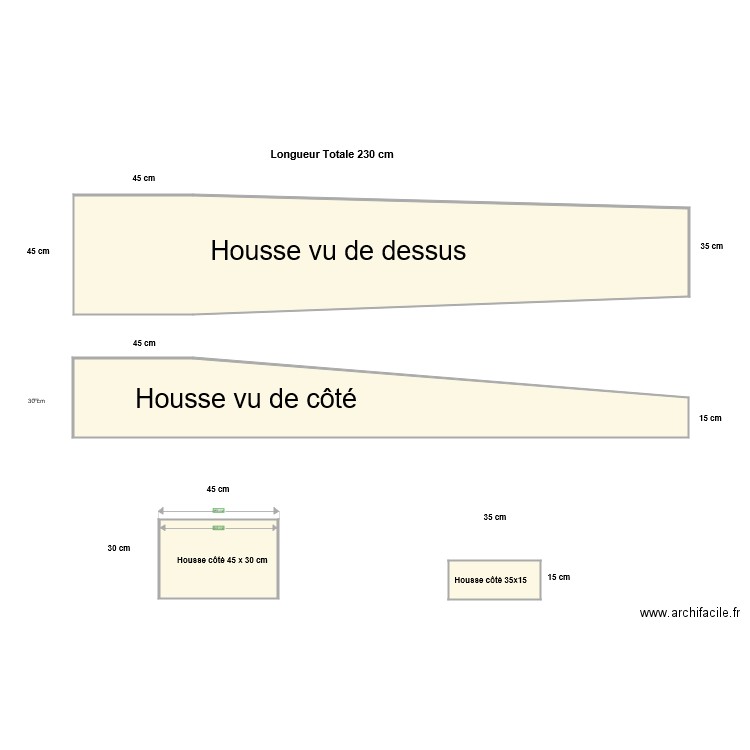 housse Nimm Kota. Plan de 0 pièce et 0 m2