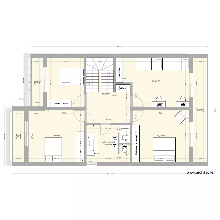 plano test reduzir area test casa de banho . Plan de 
