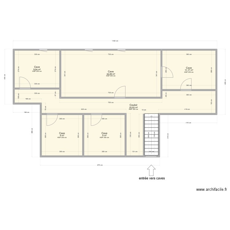 plan VIVEST CAVES. Plan de 0 pièce et 0 m2