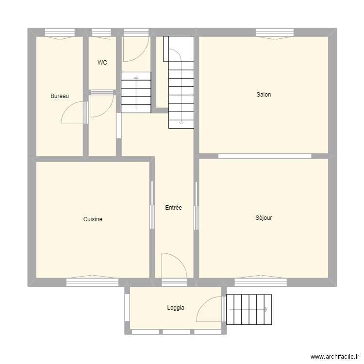 Croquis SCI JARDIN RAISON. Plan de 0 pièce et 0 m2