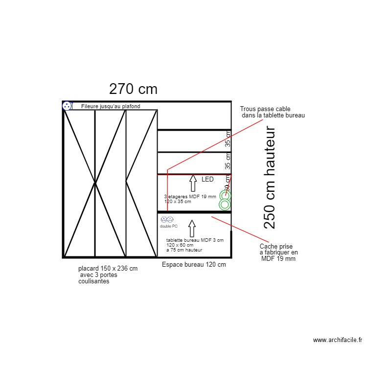 PLACARD ISSY. Plan de 0 pièce et 0 m2