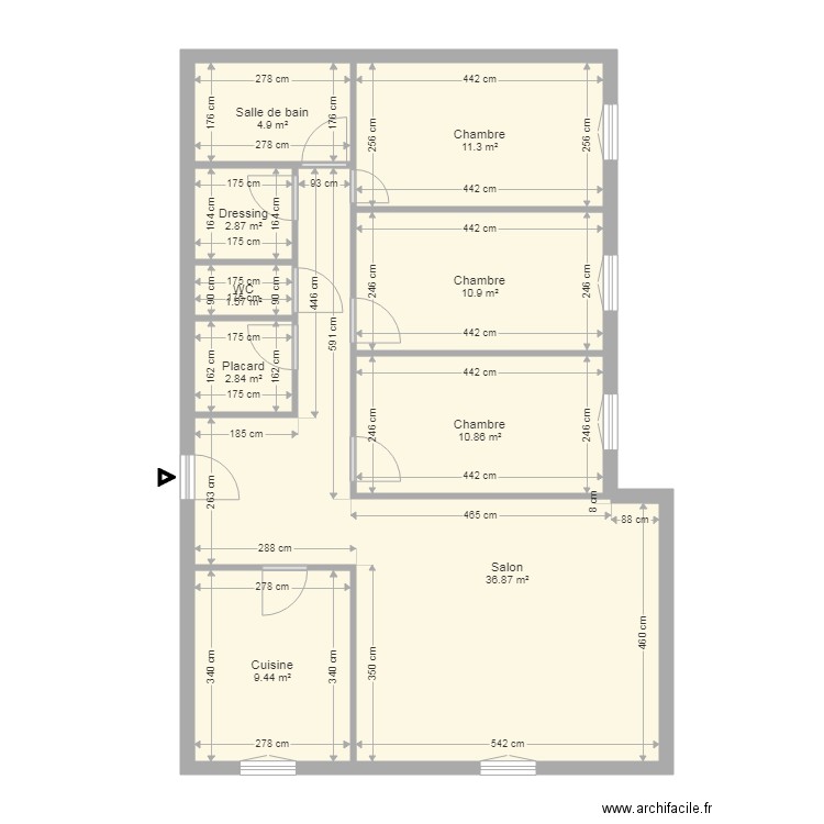 SALVATORE. Plan de 0 pièce et 0 m2