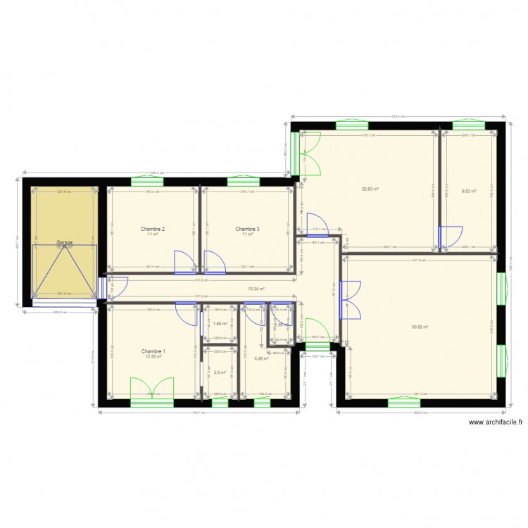 maison mahjoub 1. Plan de 0 pièce et 0 m2