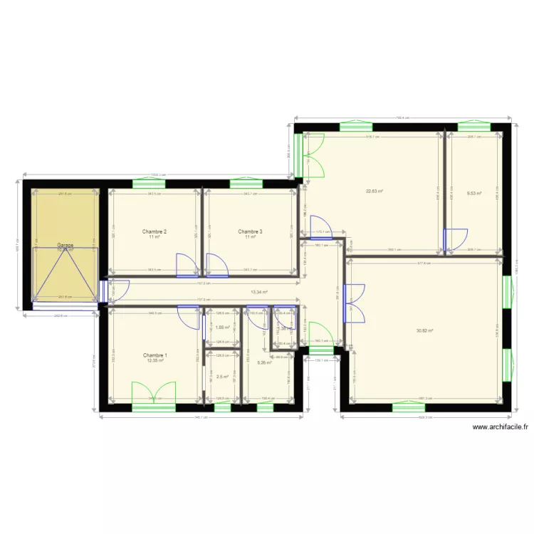 maison mahjoub 1. Plan de 