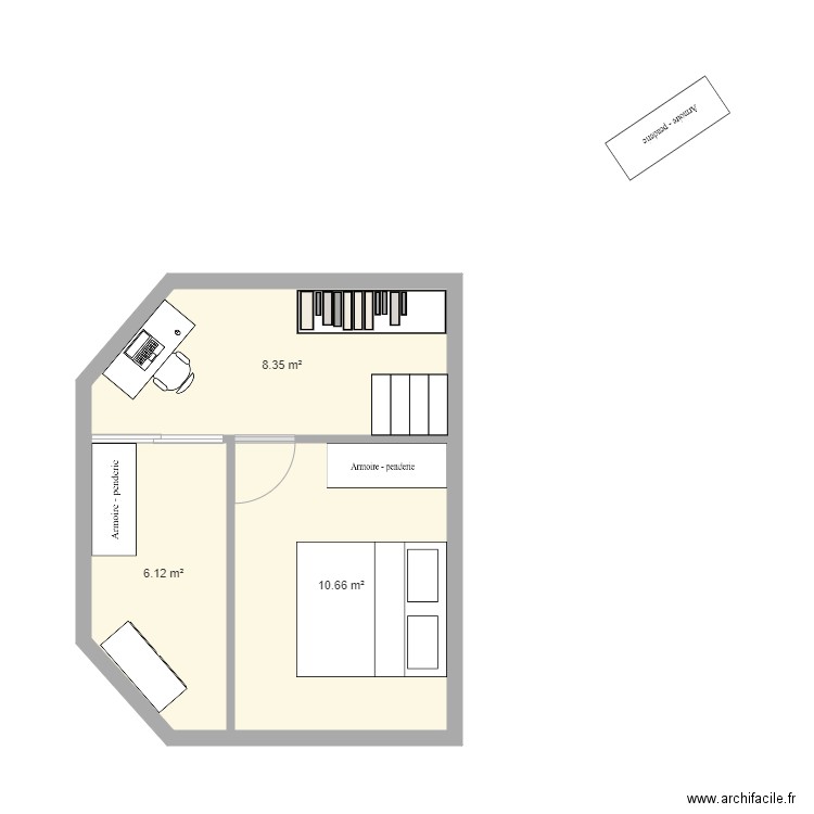 Extenstion étage POTA. Plan de 0 pièce et 0 m2