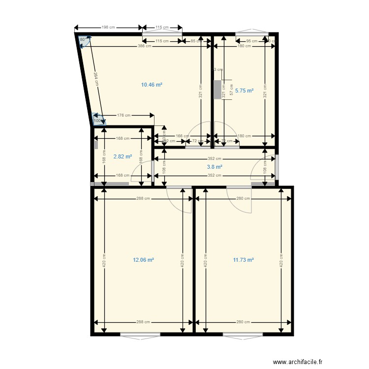 2eme etage droite yalcin. Plan de 0 pièce et 0 m2