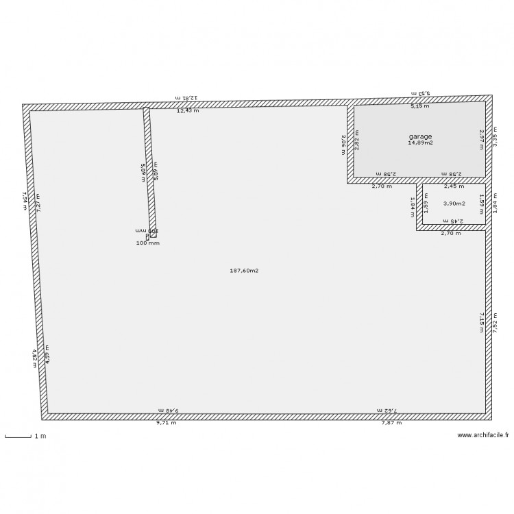 Plan. Plan de 0 pièce et 0 m2