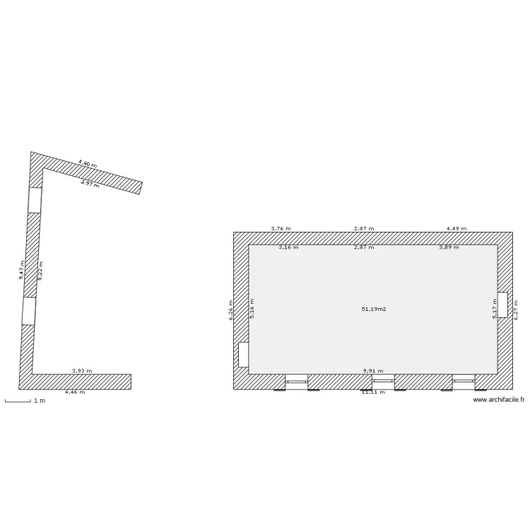 Tarnaud haut. Plan de 