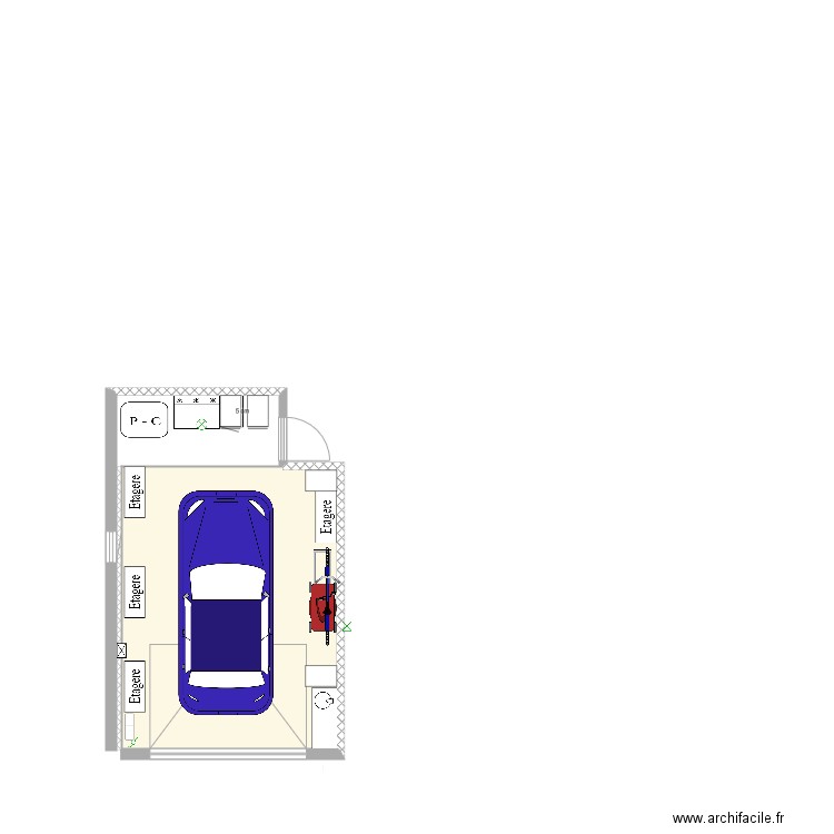 Maison L Viv Home Aurel garage. Plan de 0 pièce et 0 m2