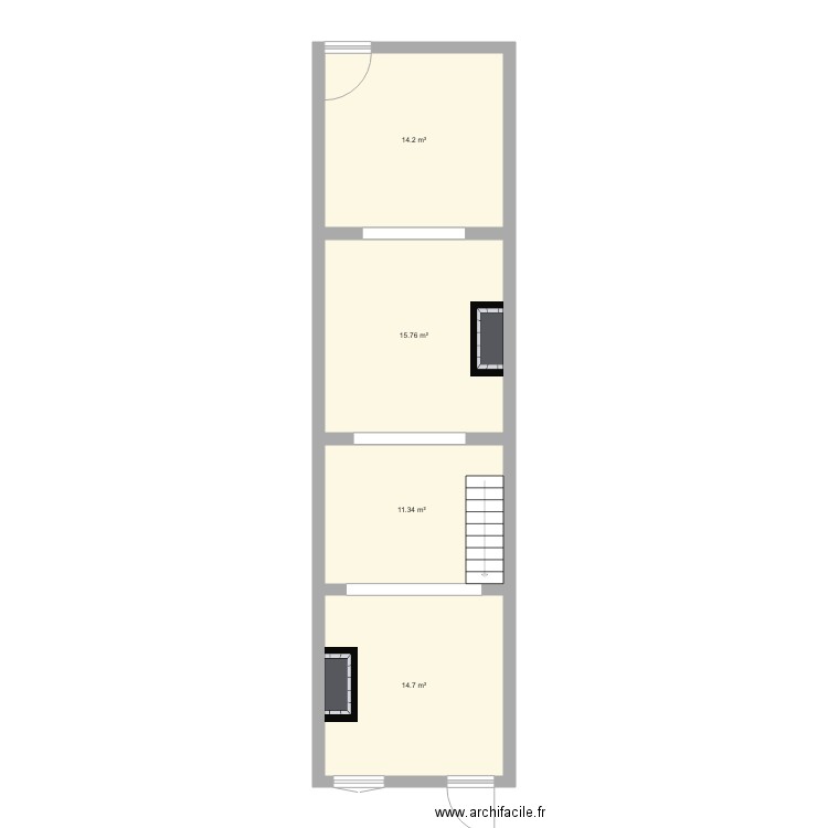 Rez . Plan de 0 pièce et 0 m2