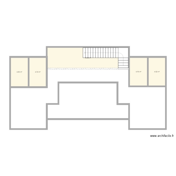 Plan brut v3. Plan de 0 pièce et 0 m2