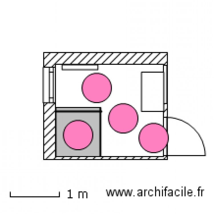 Plan salle de bain T3 17 Sept 2012. Plan de 0 pièce et 0 m2