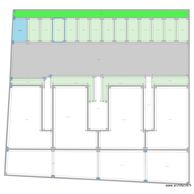 Villeurbanne PARKINGS NORD 4 Blocs. Plan de 0 pièce et 0 m2