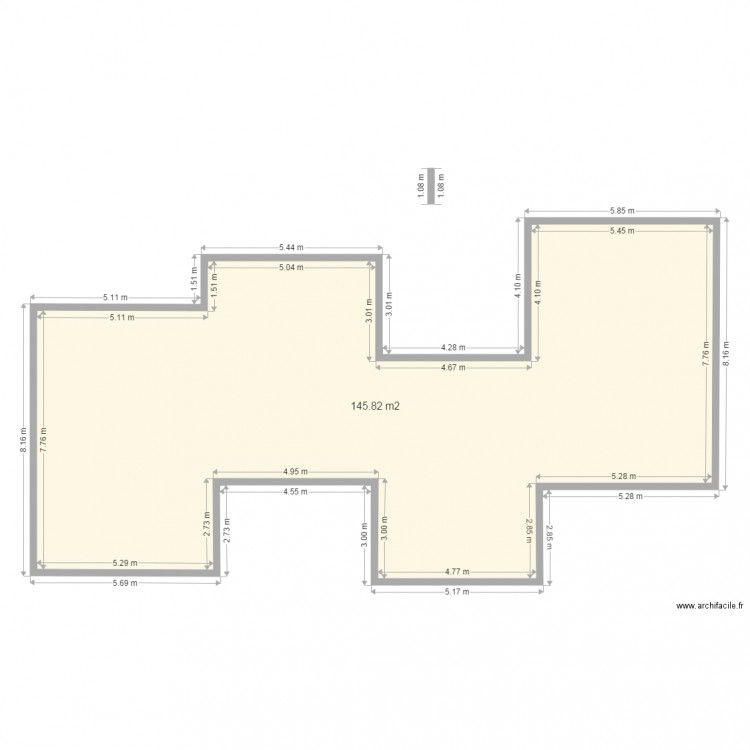 plan JF. Plan de 0 pièce et 0 m2