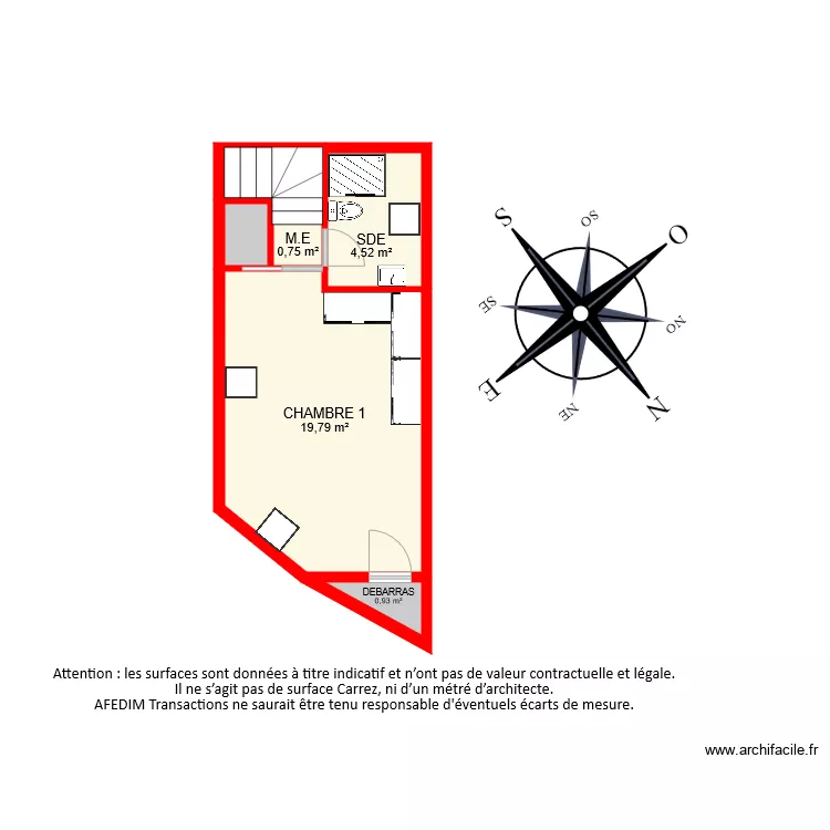 BI 7650 ET 1 NIVEAU 2. Plan de 