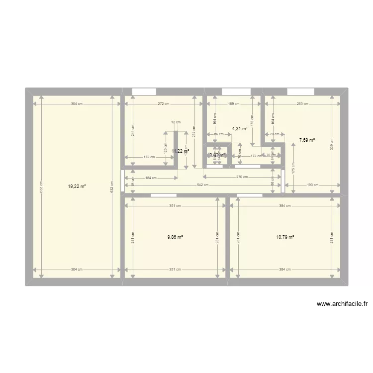 PLAN MAISON ETAGE MARCQ. Plan de 