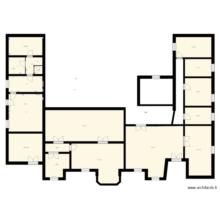 plan definitif chateau. Plan de 0 pièce et 0 m2