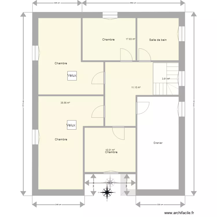 FARISON. Plan de 