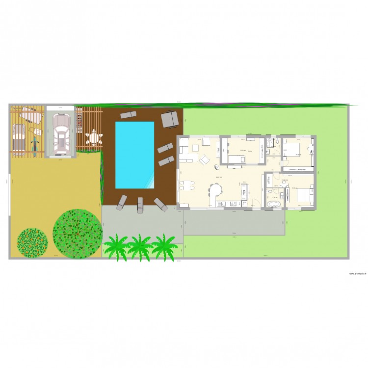 plage2. Plan de 0 pièce et 0 m2