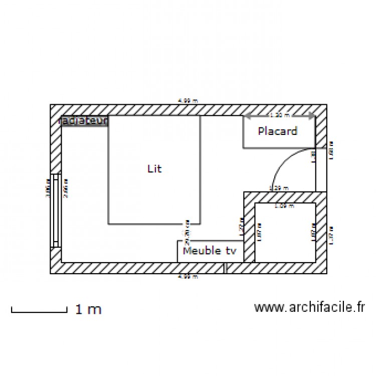 Chambre future parents. Plan de 0 pièce et 0 m2