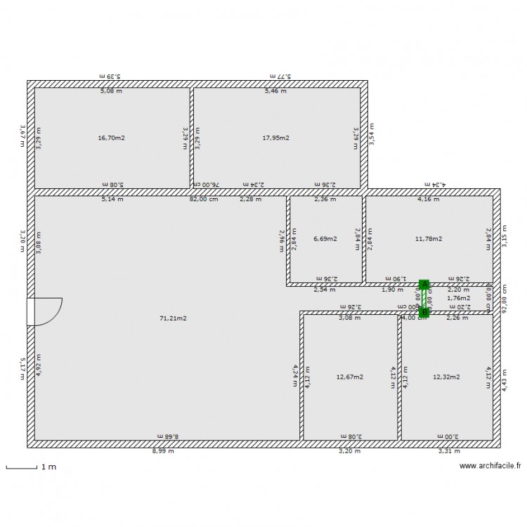 Amandine revue. Plan de 0 pièce et 0 m2