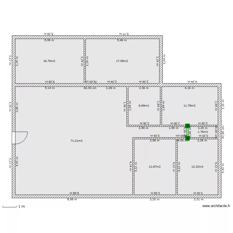 Amandine revue. Plan de 
