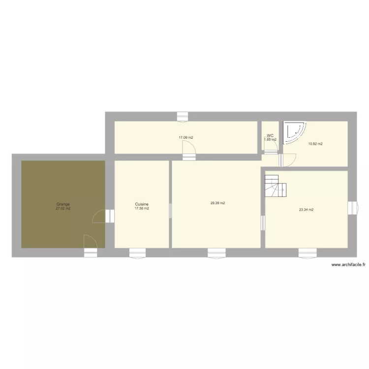 plan godart &eacute;tage. Plan de 