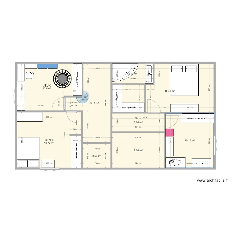 maison vesco. Plan de 0 pièce et 0 m2