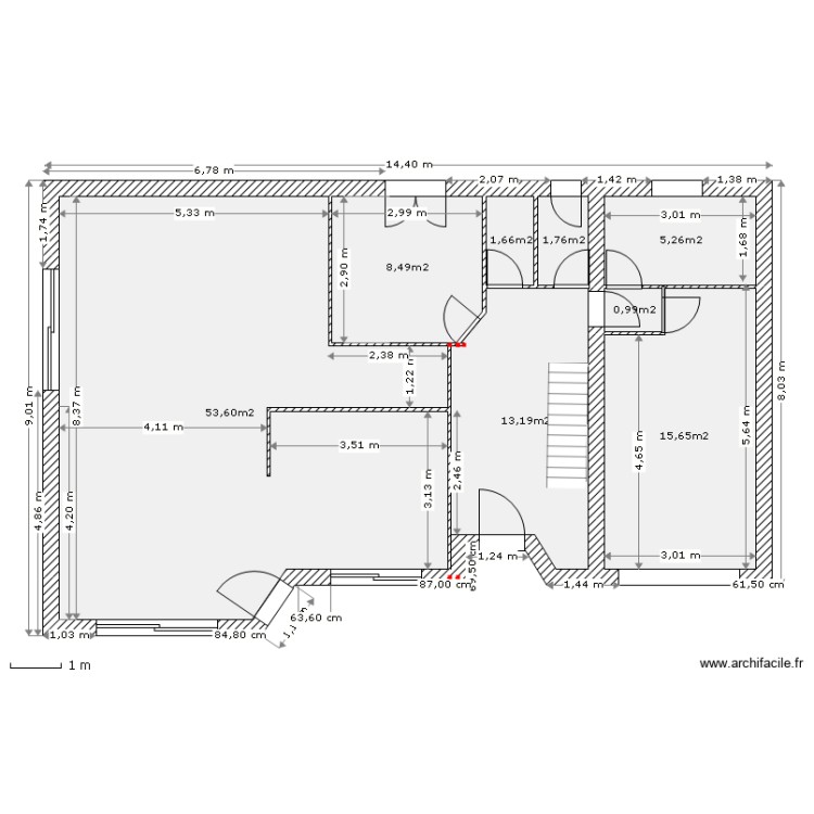 Plan. Plan de 0 pièce et 0 m2