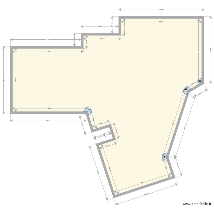 trignau. Plan de 0 pièce et 0 m2