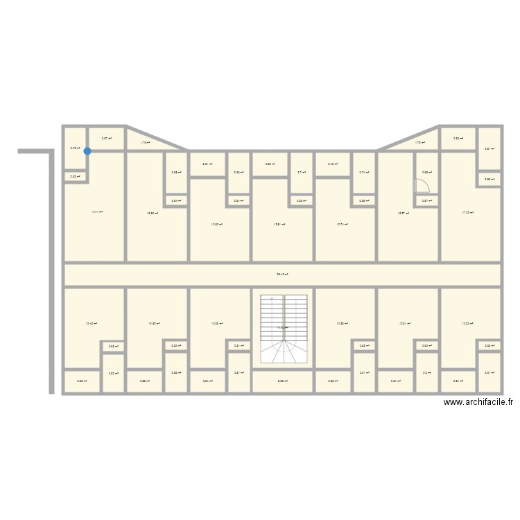 esquisse glacier. Plan de 0 pièce et 0 m2