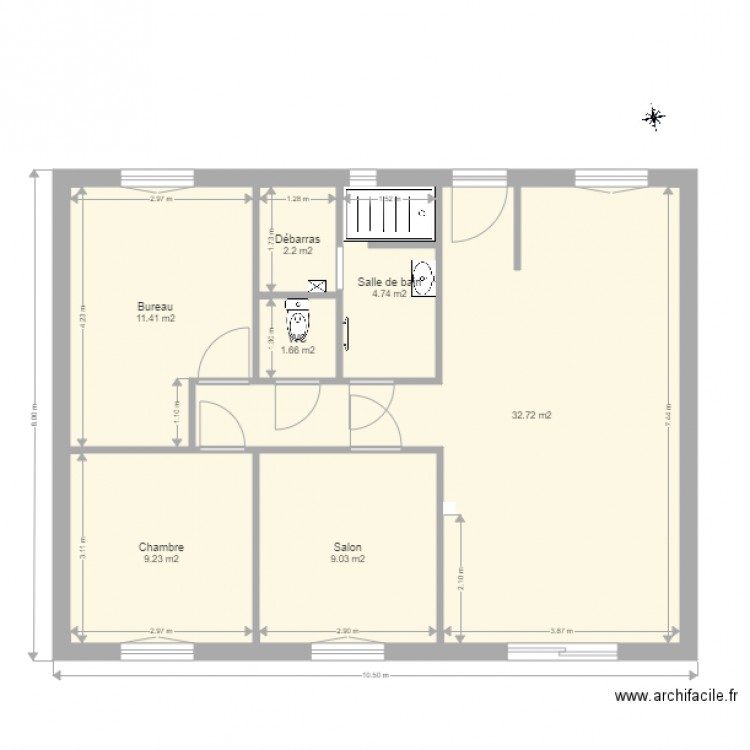 Plan de masse maison Revel 2016. Plan de 0 pièce et 0 m2