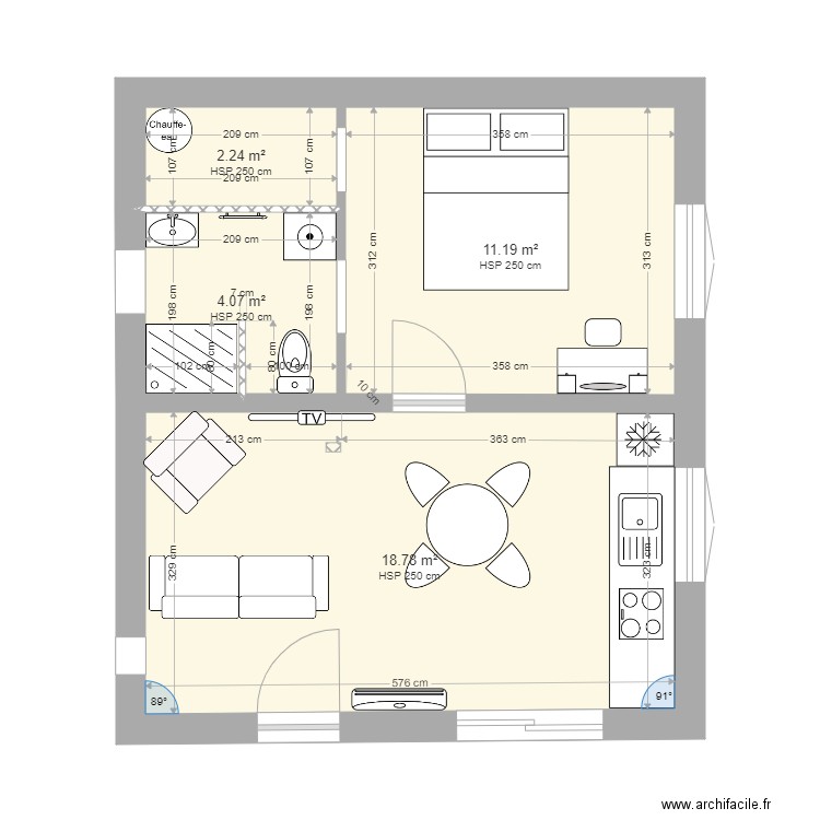 studio chabaniere. Plan de 0 pièce et 0 m2