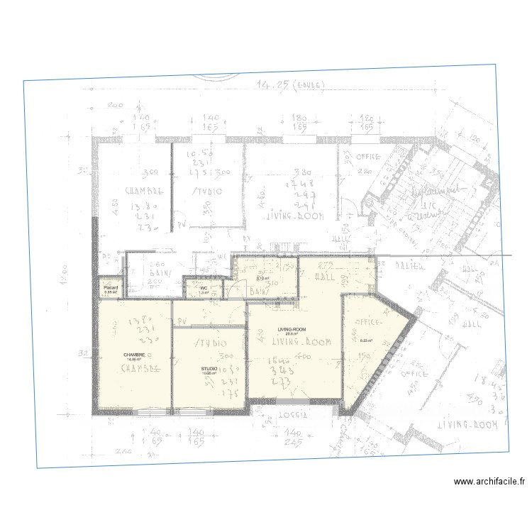 6 bis bis. Plan de 0 pièce et 0 m2