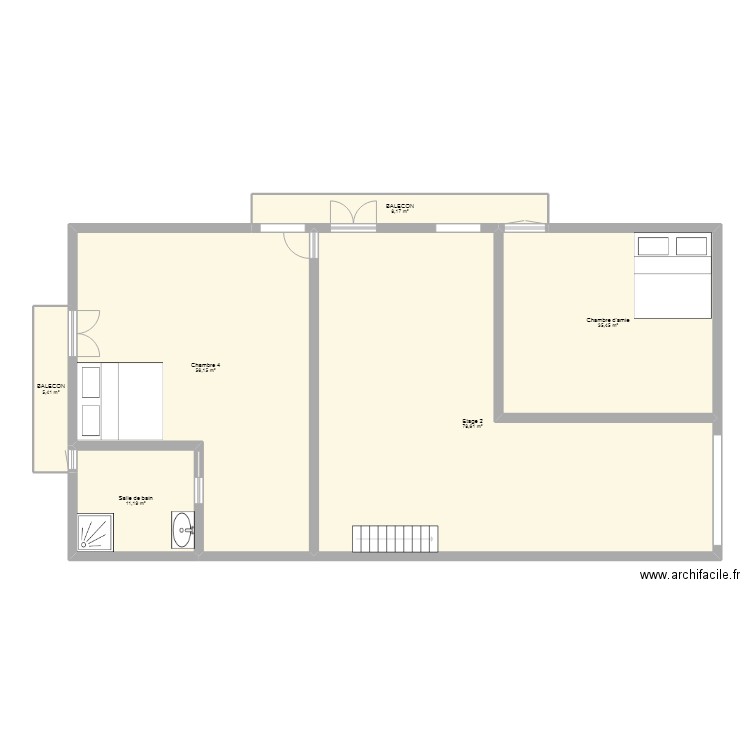 Etage 2. Plan de 0 pièce et 0 m2