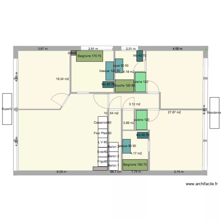 Noisy ODM v5 . Plan de 