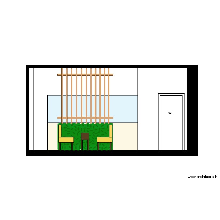 coupe verticale. Plan de 0 pièce et 0 m2