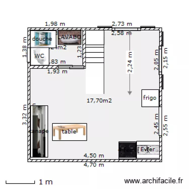 basseterre. Plan de 
