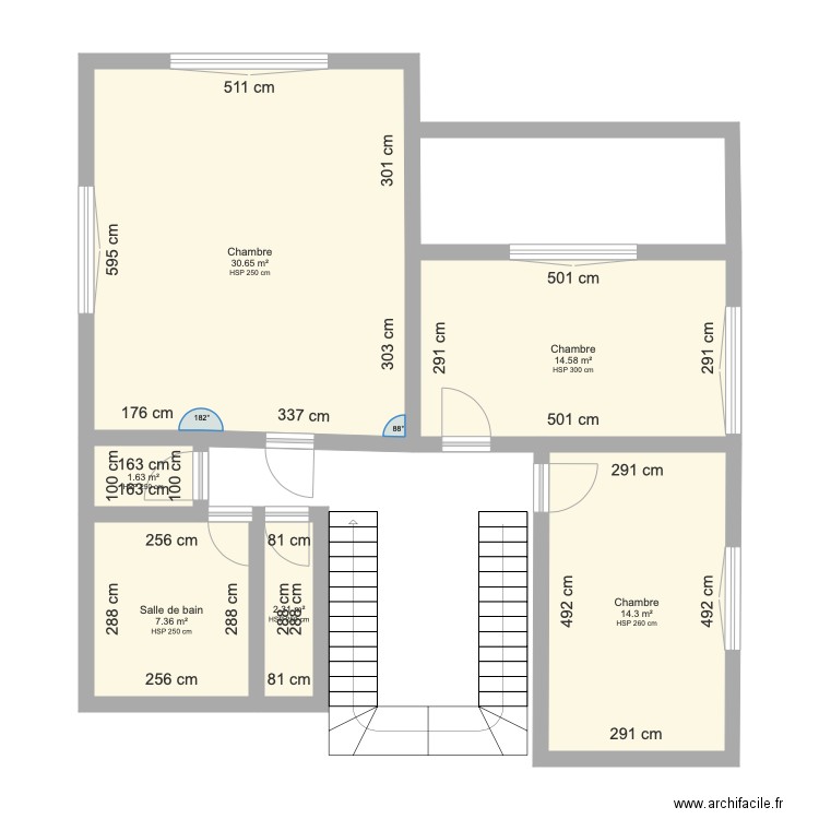 Luxembourg 1er. Plan de 0 pièce et 0 m2